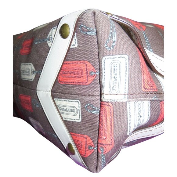 Coach 2006 Limited Edition Hangtag Carly XL Hobo Cursive Creed & Brass hardware - Picture 11 of 16